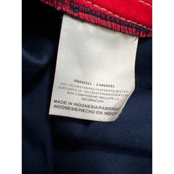 Vintage Y2K Retro Nike Dri-Fit Men’s Track Joggers Pants Size XL Navy Red White - Picture 8 of 10